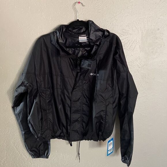Women's Flash Challenger™ Cropped Windbreaker - Plus Size. NWT Black 2xl - Picture 9 of 11